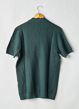 Polo coupe droite manches courtes vert MAUVAIS homme