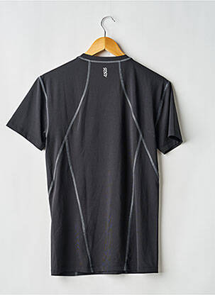 T-shirt coupe cintrée manches courtes noir ASOS homme