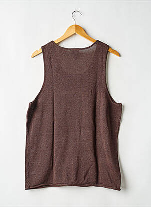 Débardeur  sans manche marron H&M homme