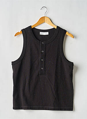 Débardeur coupe cintrée sans manche noir H&M homme