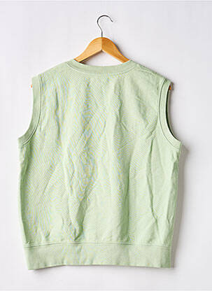 Pull manches courtes vert SPORTY & RICH homme