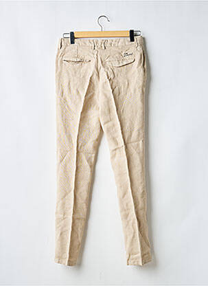 Pantalon chino poches taille normale beige MANEBI homme