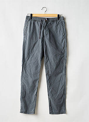 Pantalon chino tissage popeline taille normale gris ECOALF homme