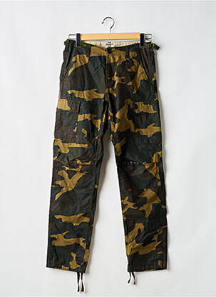 Pantalon cargo poches taille normale vert CARHARTT homme