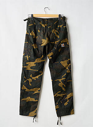 Pantalon cargo poches taille normale vert CARHARTT homme