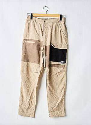 Pantalon droit tissage popeline taille normale beige NEW BALANCE homme