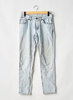 Jeans coupe droite fermeture boutonnée sur le devant taille normale bleu BRUNELLO CUCINELLI homme