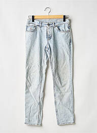 Jeans coupe droite fermeture boutonnée sur le devant taille normale bleu BRUNELLO CUCINELLI homme