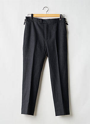 Pantalon droit taille normale taille normale gris HARMONY homme