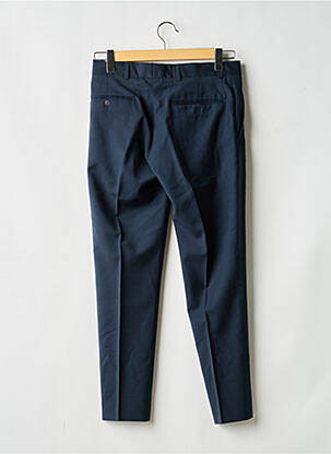 Pantalon slim tissage popeline taille normale bleu BALIBARIS homme