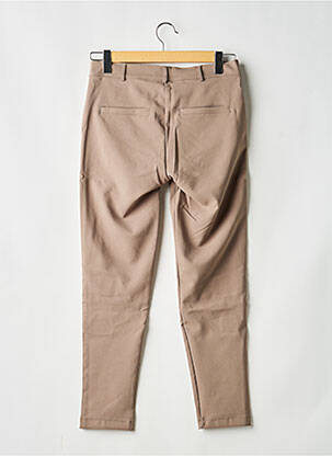 Pantalon slim stretch taille normale marron MAUVAIS homme