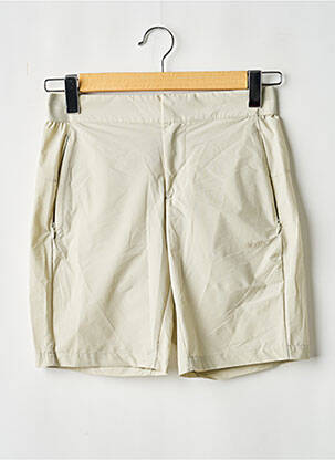 Short tissage popeline taille normale beige AERTH homme