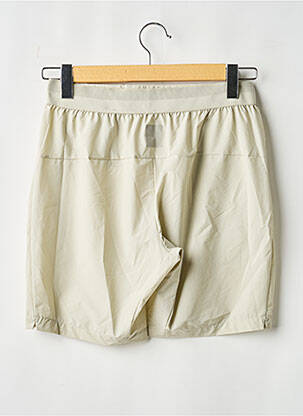 Short tissage popeline taille normale beige AERTH homme