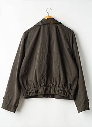 Blouson fermeture zippée sous rabat pressionné gris H&M homme