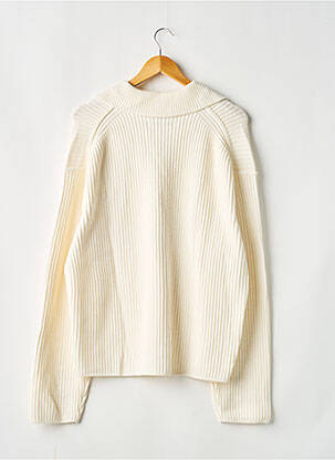 Pull col camionneur manches longues beige H&M homme