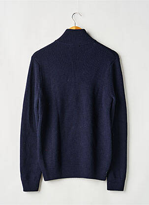 Pull manches longues manches longues bleu OCTOBRE homme