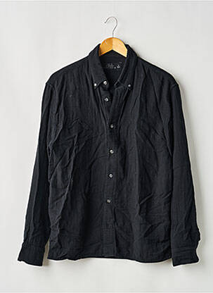 Chemise manches longues coupe cintrée noir ABERCROMBIE & FITCH homme