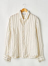 Chemise manches longues imprimé fantaisie beige ZARA homme