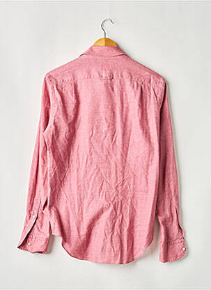 Chemise manches longues coupe droite rose BOGGI MILANO homme