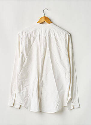 Chemise manches longues coupe droite blanc SANS MARQUE homme