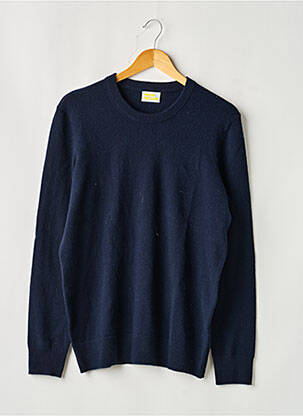 Pull col rond manches longues bleu FROM FUTURE homme