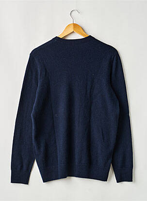 Pull col rond manches longues bleu FROM FUTURE homme