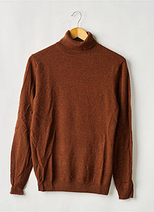 Pull manches longues manches longues marron MASSIMO DUTTI homme