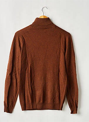 Pull manches longues manches longues marron MASSIMO DUTTI homme