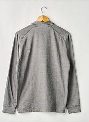 Pull manches longues manches longues gris UNIQLO homme