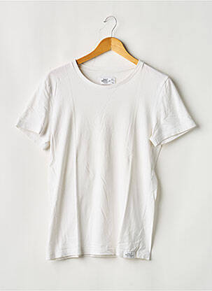 T-shirt coupe droite manches courtes blanc DAVID BECKHAM homme