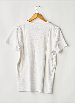 T-shirt coupe droite manches courtes blanc DAVID BECKHAM homme