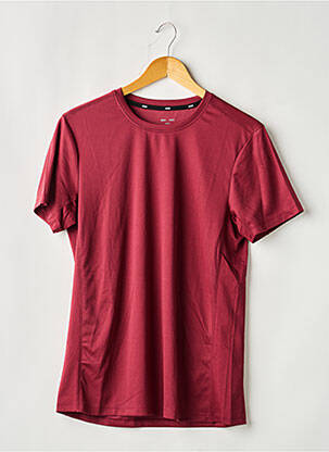 T-shirt coupe droite manches courtes rose ASOS homme