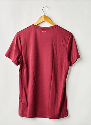 T-shirt coupe droite manches courtes rose ASOS homme
