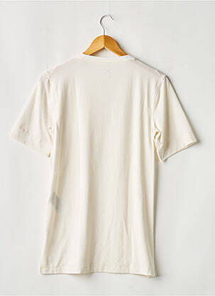 T-shirt coupe droite manches courtes beige NIKE homme