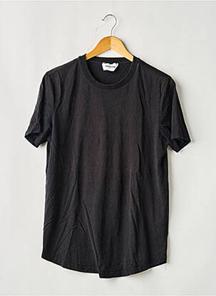 T-shirt coupe droite manches courtes noir HARMONY homme