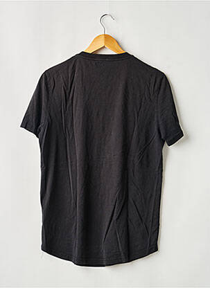 T-shirt coupe droite manches courtes noir HARMONY homme