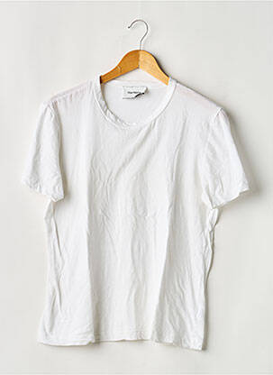 T-shirt coupe droite manches courtes blanc HARMONY homme