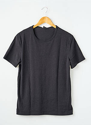 T-shirt coupe droite manches courtes noir ASKET homme