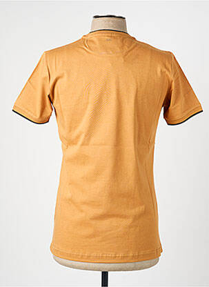 T-shirt broderie manches courtes beige CAMBERABERO homme