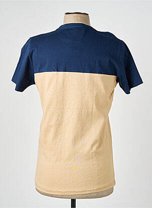 T-shirt coupe cintrée manches courtes bleu CAMBERABERO homme