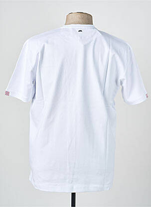T-shirt coupe cintrée manches courtes blanc CAMBERABERO homme