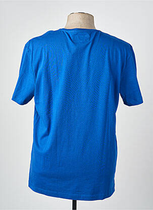 T-shirt stretch manches courtes bleu CAMBERABERO homme