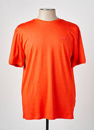 T-shirt broderie manches courtes orange CAMBERABERO homme