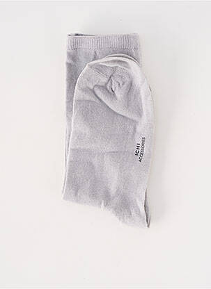Chaussettes stretch gris ICHI femme