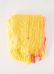 Foulard légère et transparente jaune BANANA MOON femme