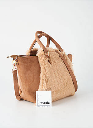 Sac doublure textile forme rectangulaire marron VANESSA WU femme