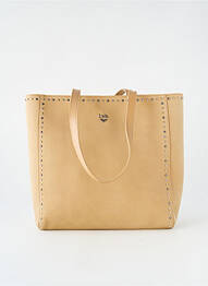 Sac doublure textile forme rectangulaire beige LPB femme