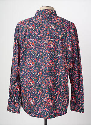 Chemise manches longues imprimé fantaisie bleu CAMBERABERO homme