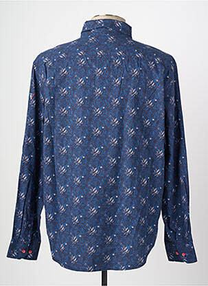 Chemise manches longues manches longues bleu CAMBERABERO homme
