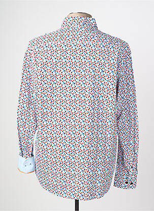 Chemise manches longues imprimé fantaisie bleu CAMBERABERO homme